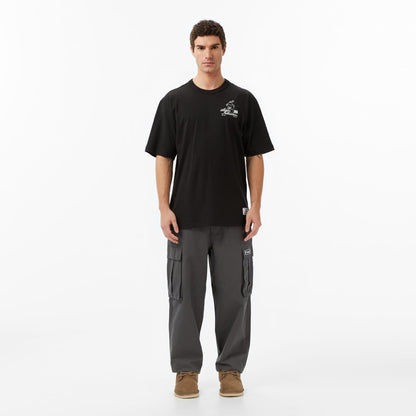 Alpha Industries Toy Bear Erkek Siyah T-shirt