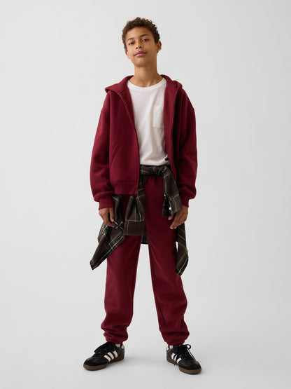 Kahverengi Vintagesoft Fermuarlı Sweatshirt