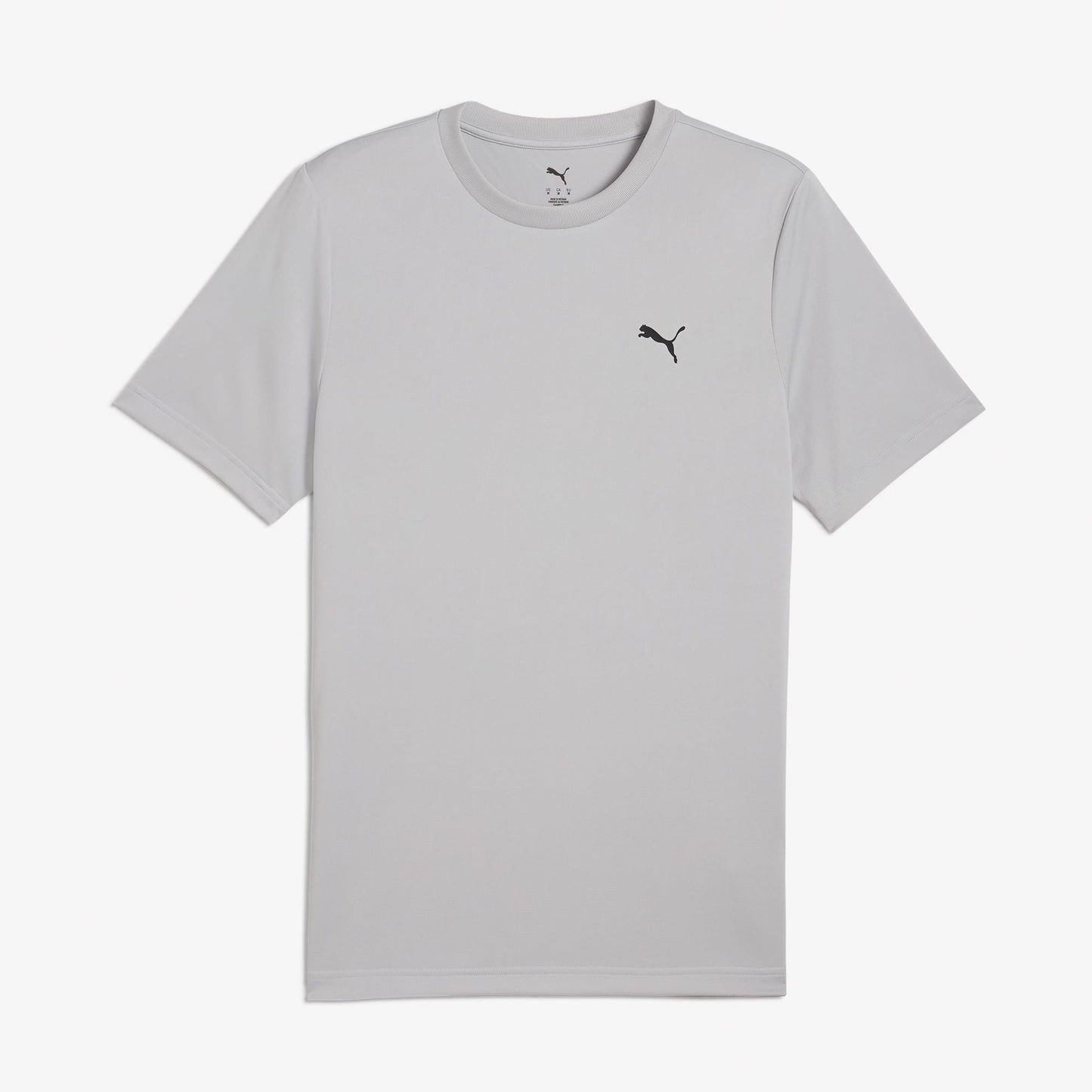 Puma Essentials Small Logo Poly Erkek Gri T-shirt