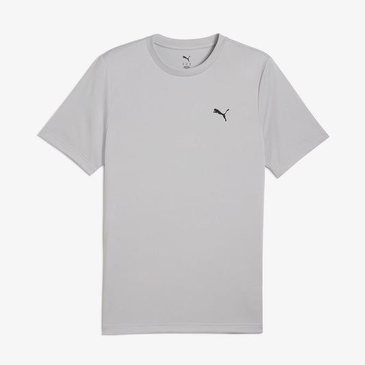 Puma Essentials Small Logo Poly Erkek Gri T-shirt