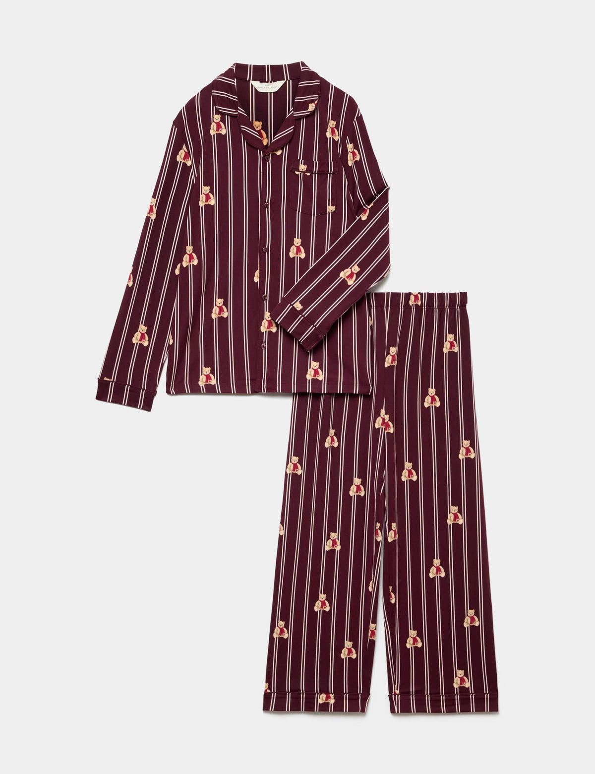 Spencer Bear Desenli Noel Pijama Takımı