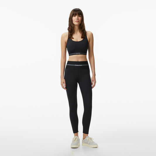 Calvin Klein Icon Sport Wide Kadın Siyah Tayt