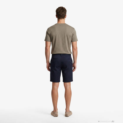 Calvin Klein Refined Stretch Classic Erkek Mavi Şort