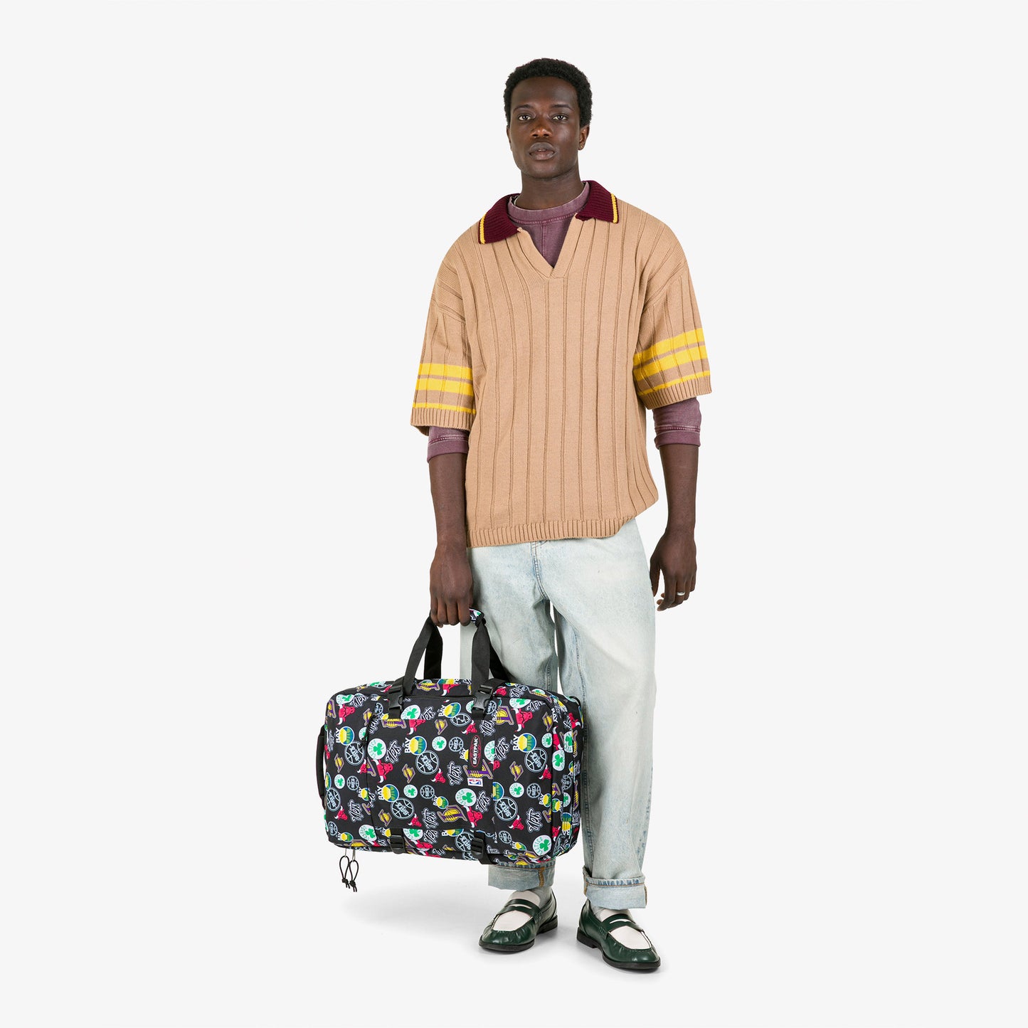 Eastpak Travelpack Nba Takım Deseni Unisex Renkli Valiz