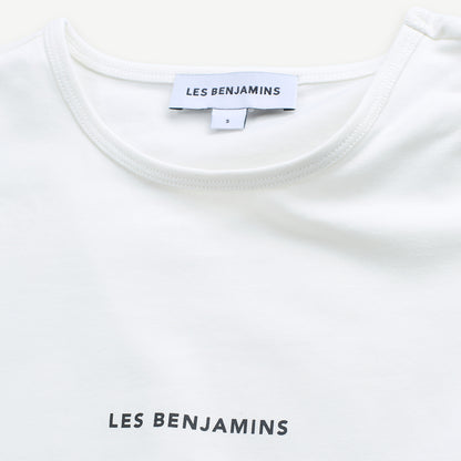 Les Benjamins Kadın Beyaz T-shirt
