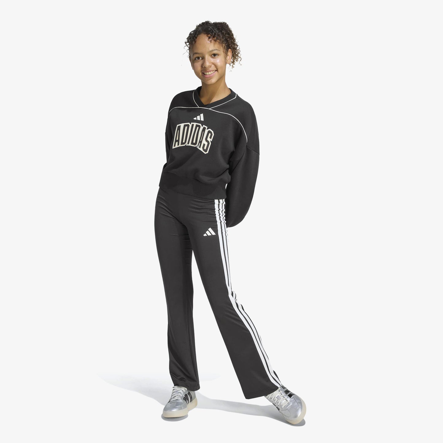 Adidas Stadium Çocuk Siyah Sweatshirt
