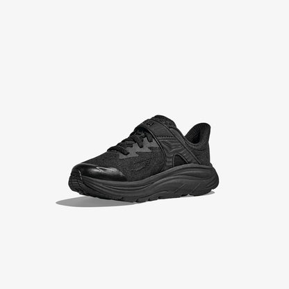 Hoka Clifton 10 Çocuk Siyah Koşu Ayakkabısı