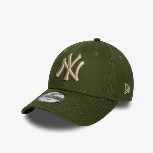 New Era New York Yankees Mlb League Essential 9forty Çocuk Yeşil Şapka