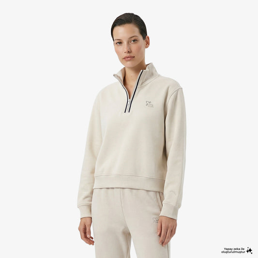 Anta Fearless Trip Kadın Beyaz Sweatshirt