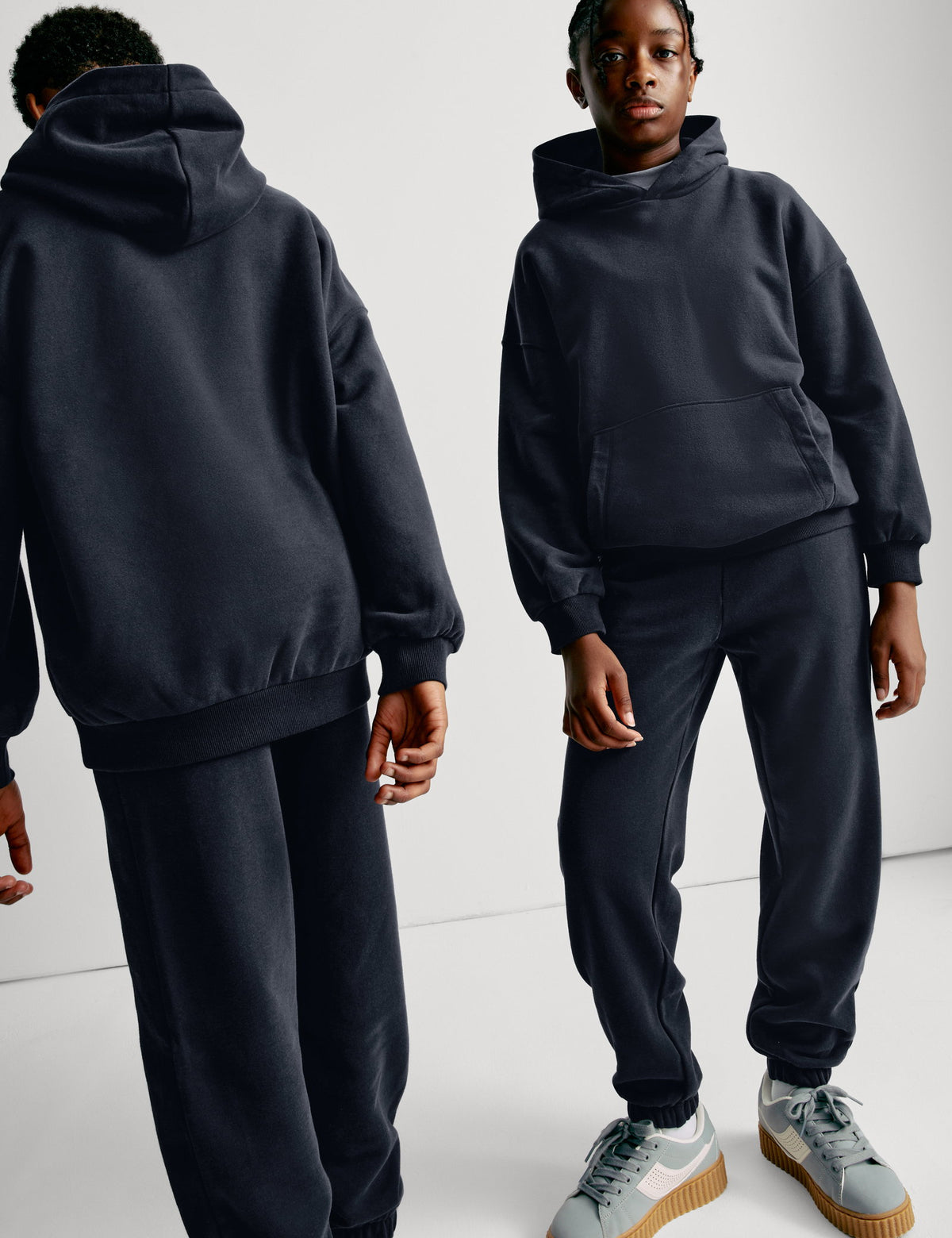 Pamuk Karışımlı Kapüşonlu Sweatshirt (6–16 Yaş)