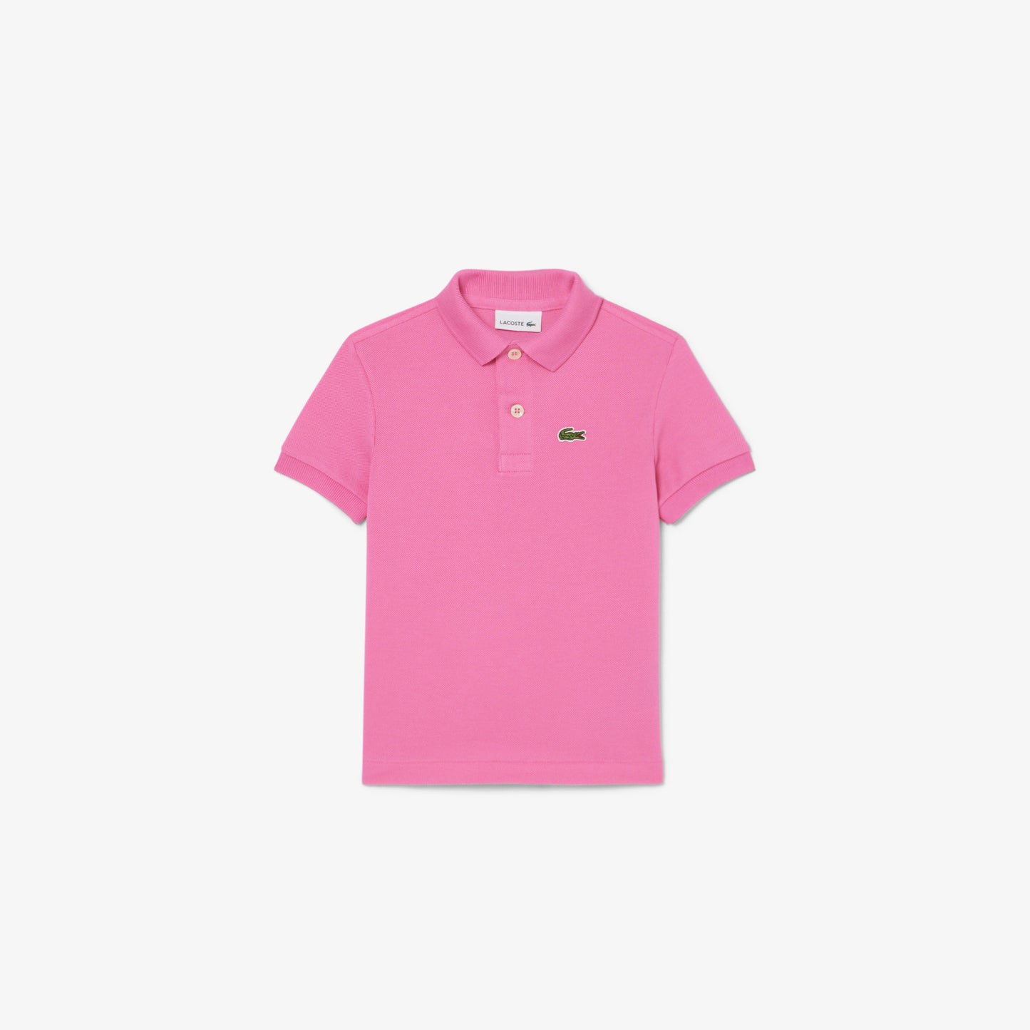 Lacoste Çocuk Regular Fit Polo Yaka Pembe Polo