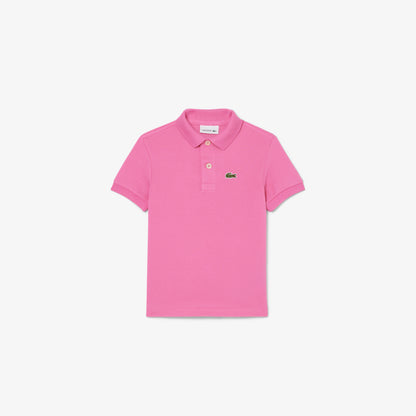 Lacoste Çocuk Regular Fit Polo Yaka Pembe Polo