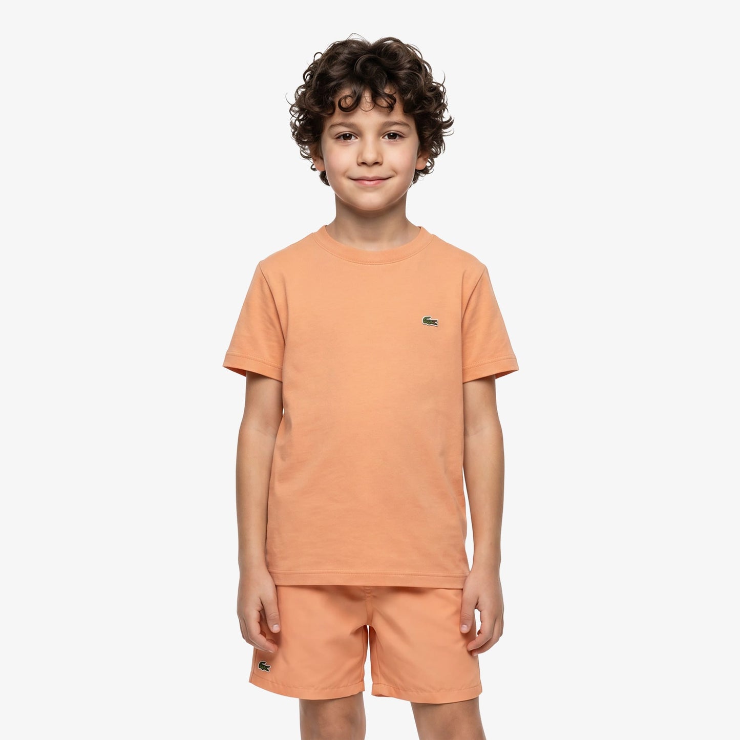 Lacoste Çocuk Bisiklet Yaka Renkli T-shirt