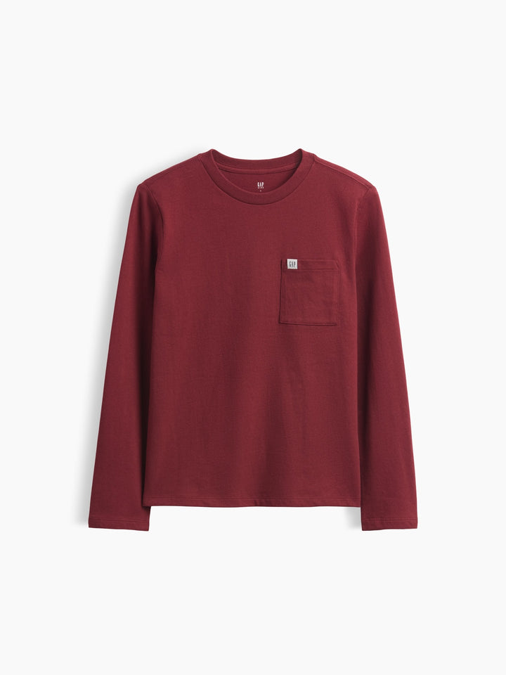 Koyu Yeşil Logo Cepli T-shirt