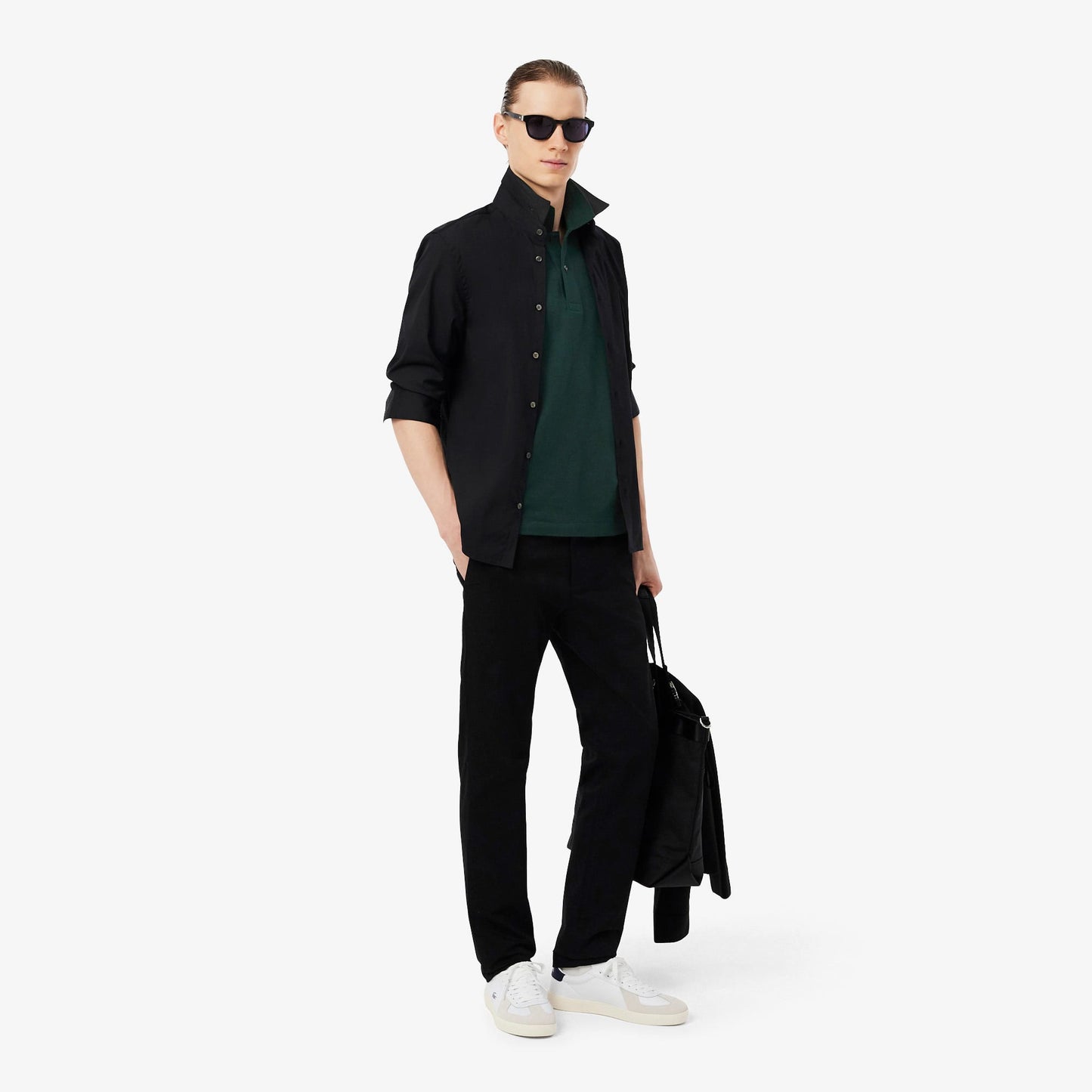 Lacoste Erkek Classic Fit Yeşil Polo