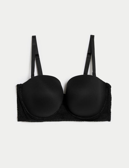 Body Soft:trade_mark: Dantel Detaylı Straplez Sütyen