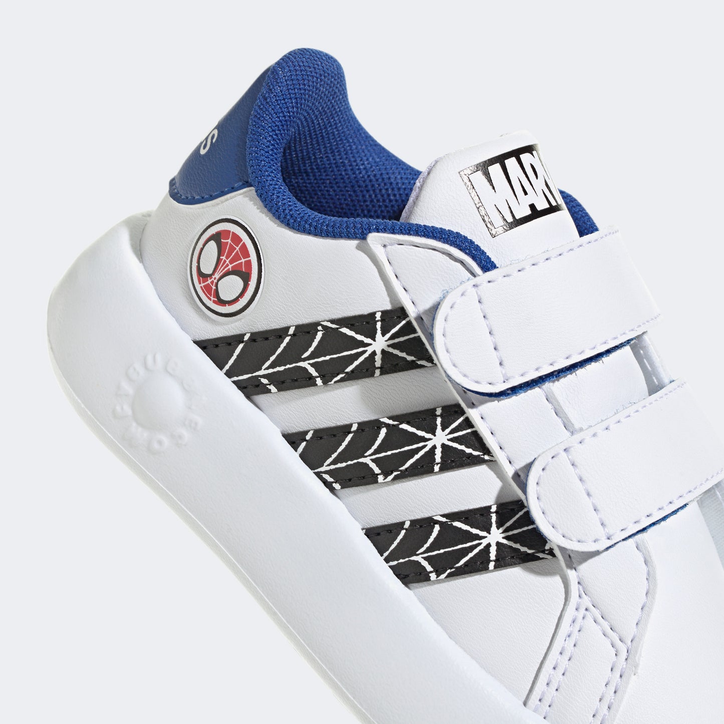 Adidas Spider-man Grand Court Bebek Beyaz Spor Ayakkabı