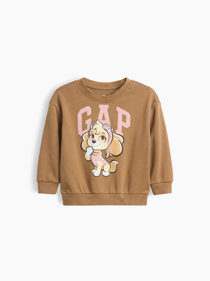 Açık Kahverengi Vintagesoft Terry Paw Patrol Sweatshirt