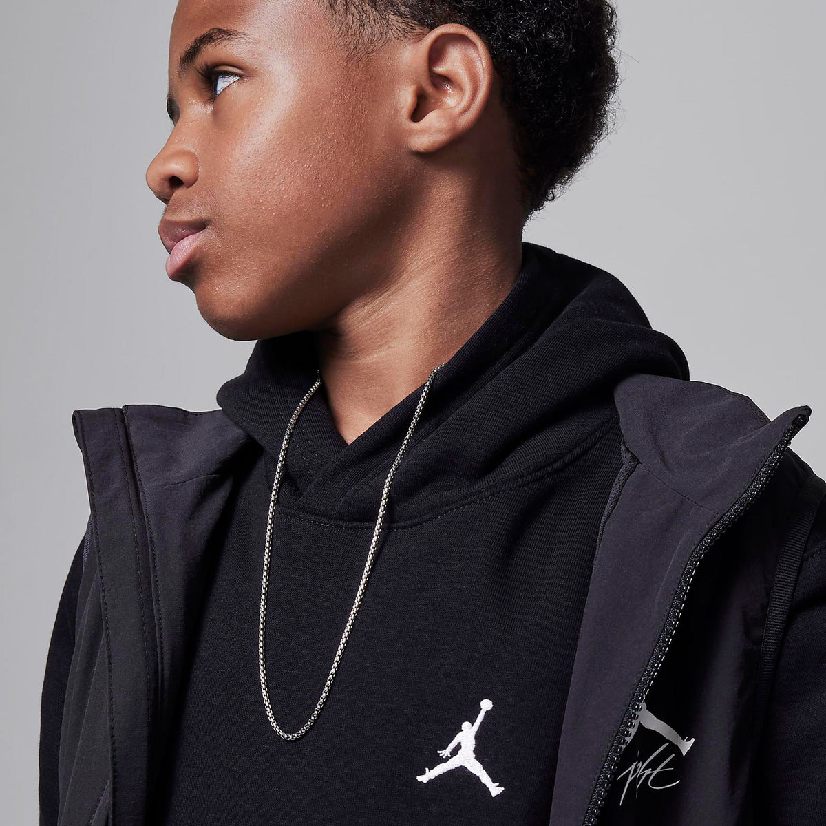 Jordan Mj Brooklyn Çocuk Siyah Günlük Sweatshirt