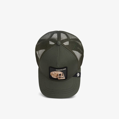 Goorin Bros The Cancelled Skull Unisex Yeşil Şapka