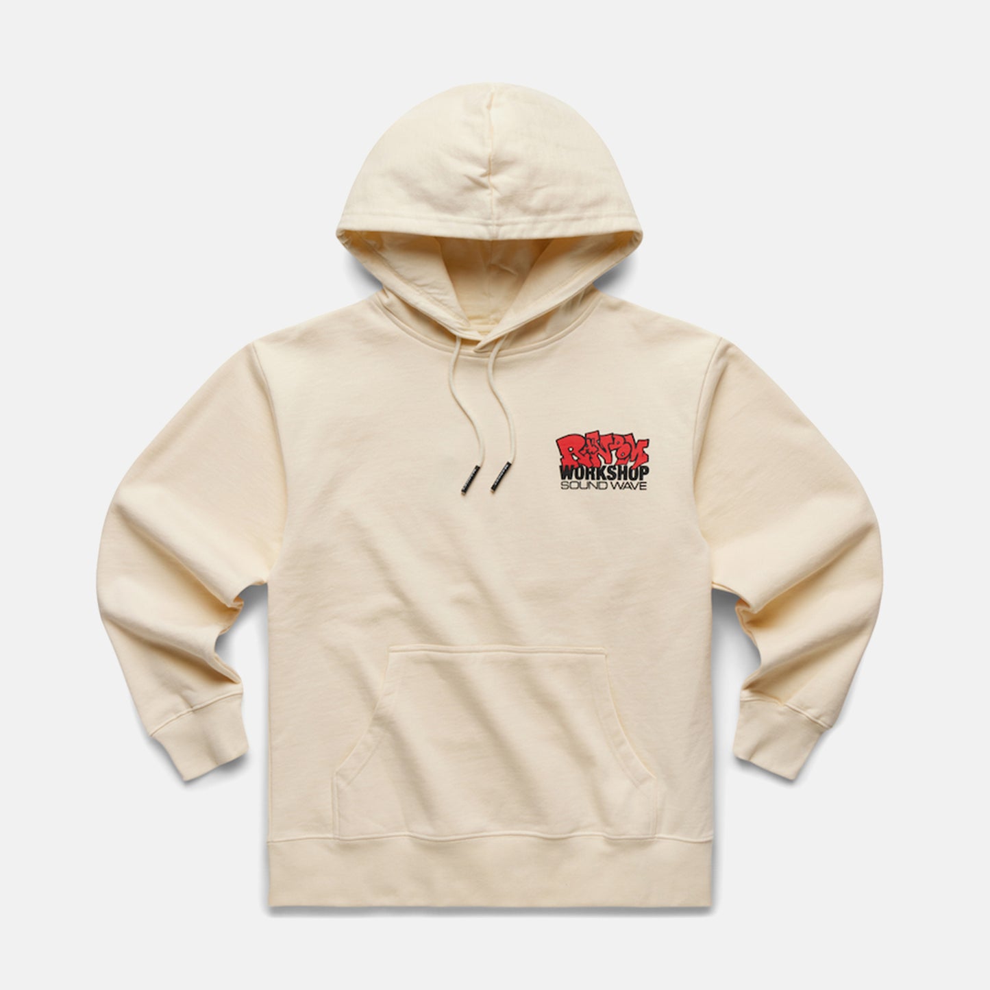Market Soundwave Erkek Krem Hoodie