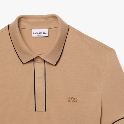 Lacoste Paris Erkek Regular Fit Organik Pamuk Bej Polo