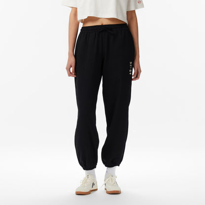 United4 Regular Fit Kadın Siyah Eşofman Altı