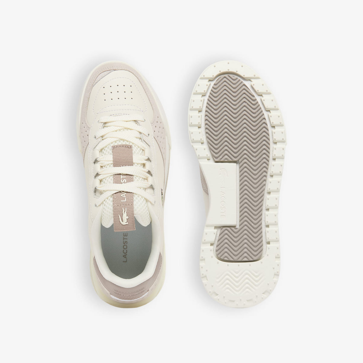 Lacoste Slam Break Kadın Krem Spor Ayakkabı