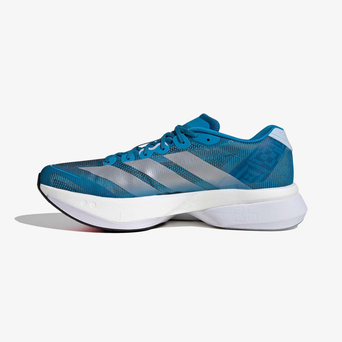 Adidas Adizero Boston 13 Erkek Mavi Koşu Ayakkabısı