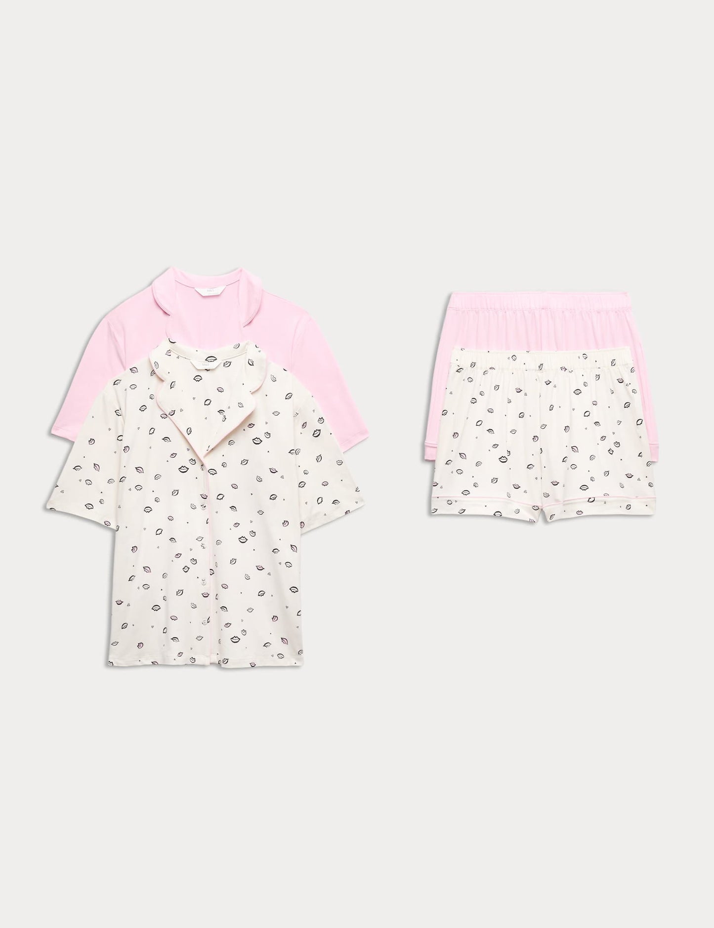 2’li Kısa Pijama Takımı