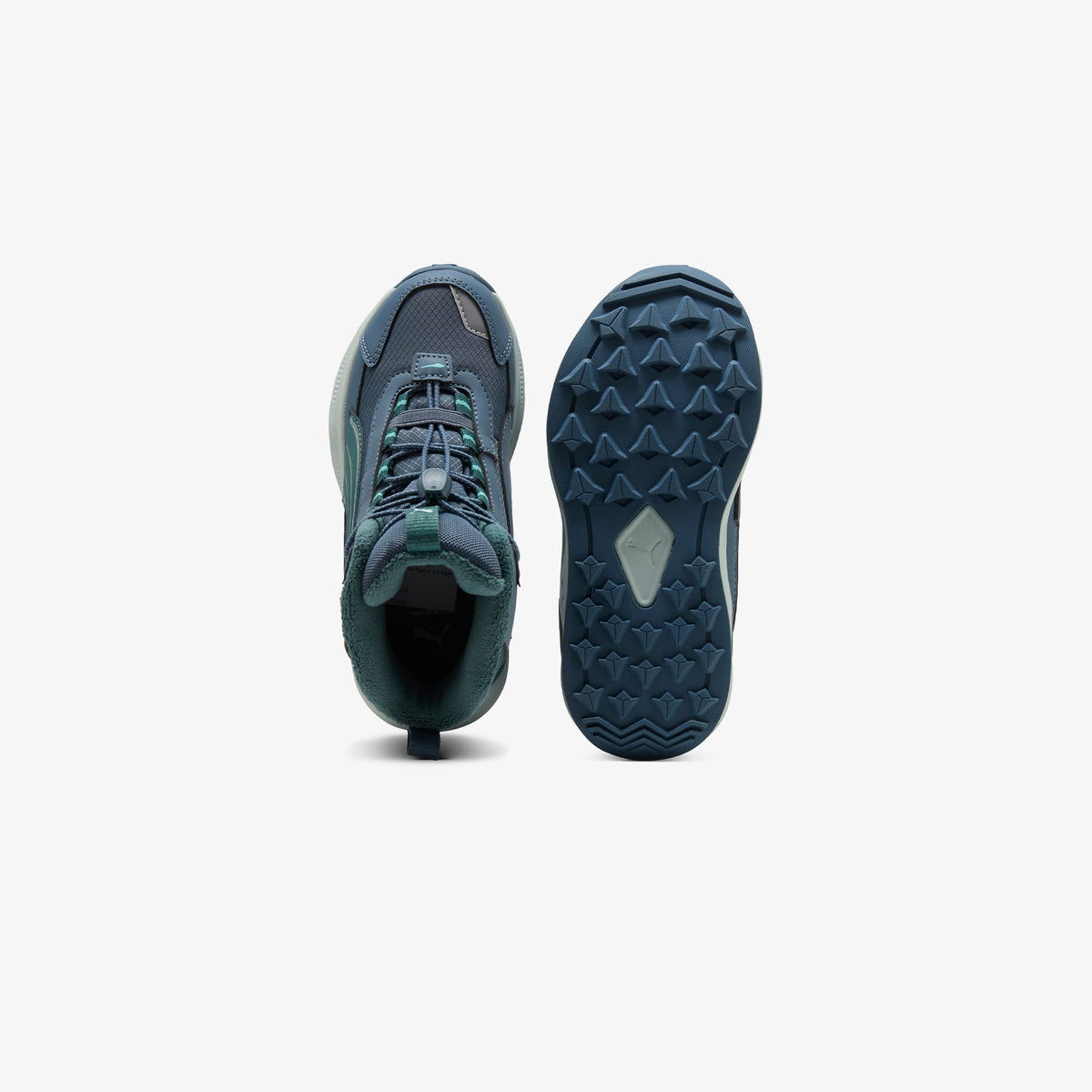 Puma Evolve 2.0 Puretex Çocuk Mavi Spor Ayakkabı
