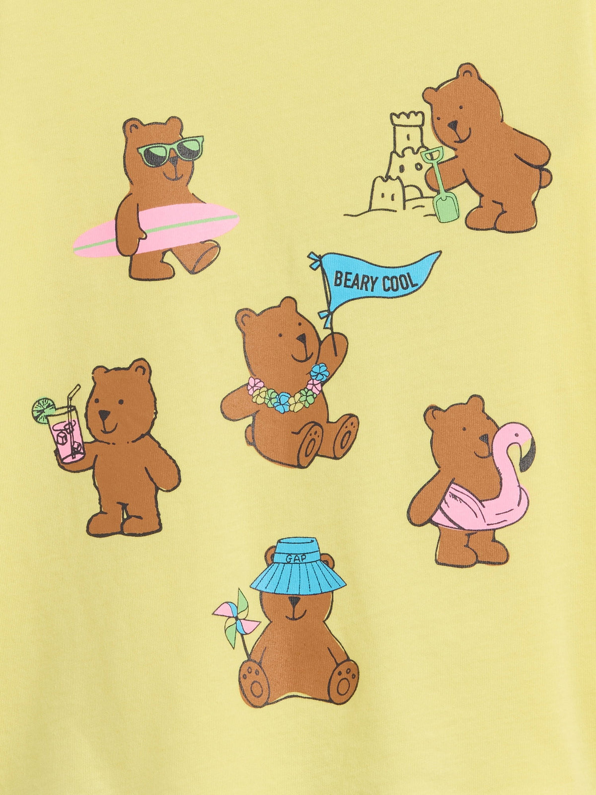 Açık Pembe Grafik Baskılı T-shirt