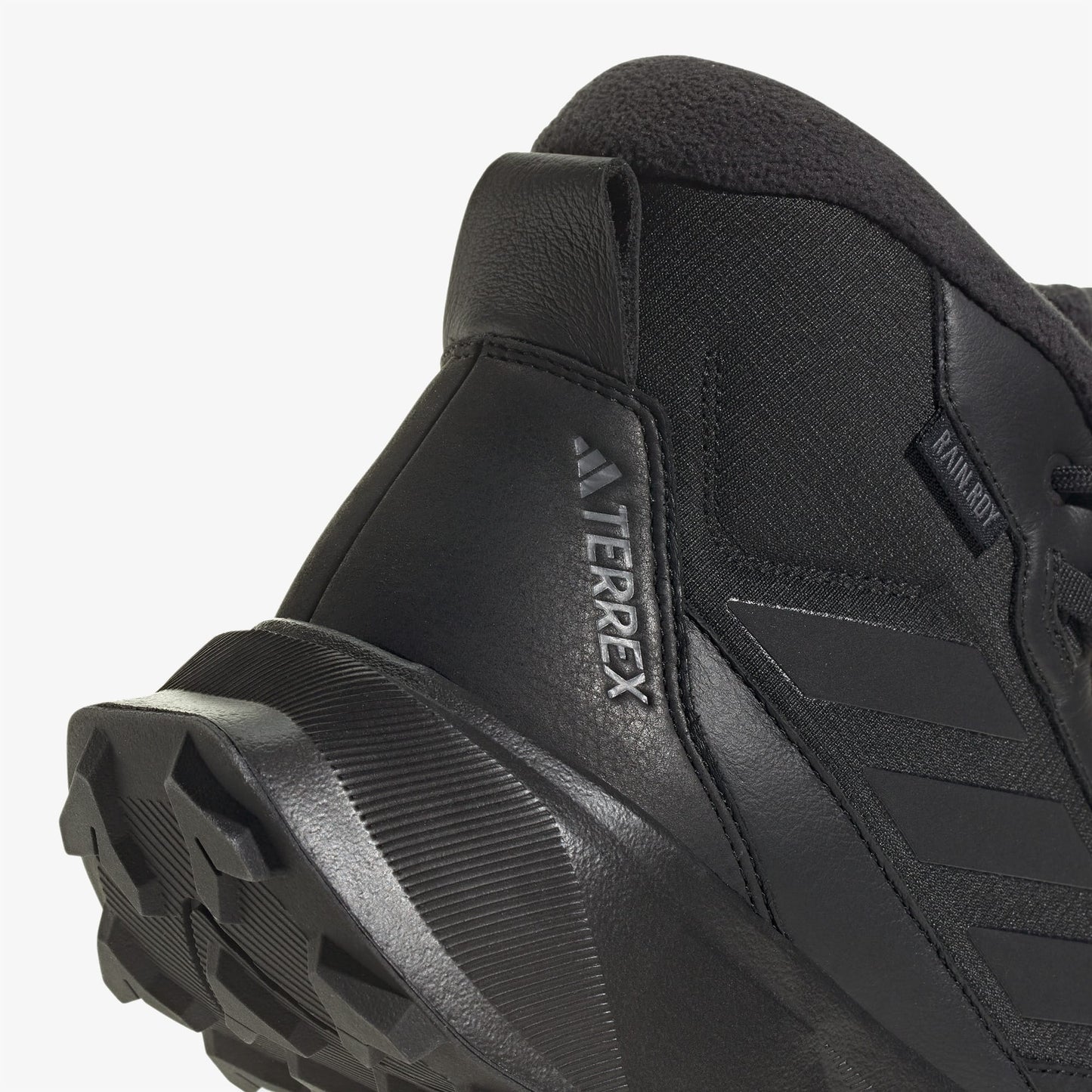Adidas Terrex Winter Leather Erkek Siyah Bot