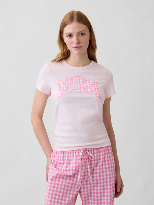 Açık Pembe Favorite Grafik T-shirt