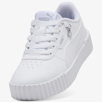 Puma Carina 3.0 Charm Ps Çocuk Beyaz Spor Ayakkabı
