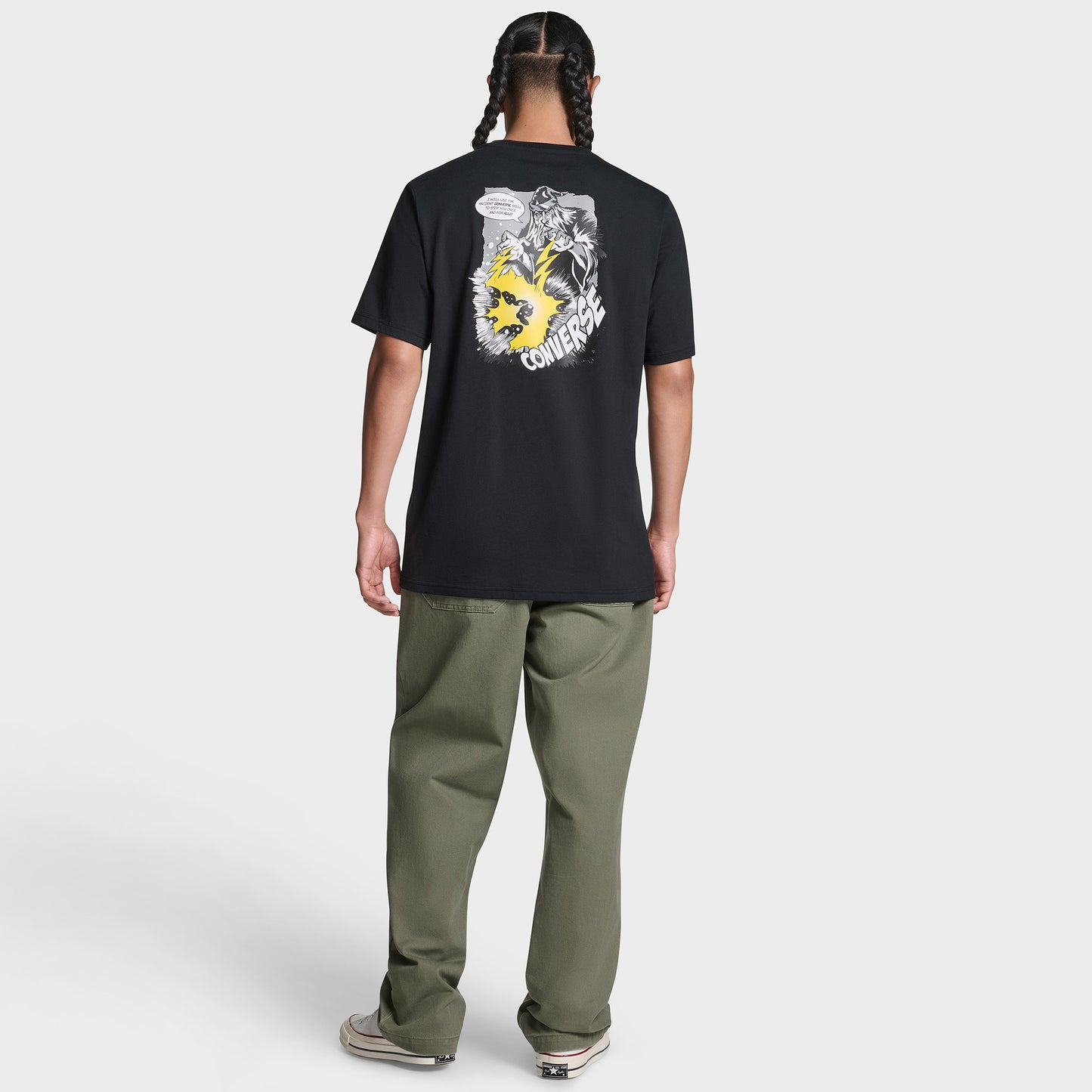 Converse Erkek Siyah T-shirt