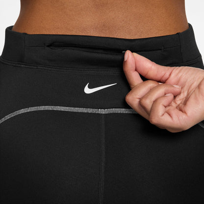 Nike Swft Tfadv Hr Ref 7/8 Tgt Kadın Siyah Tayt