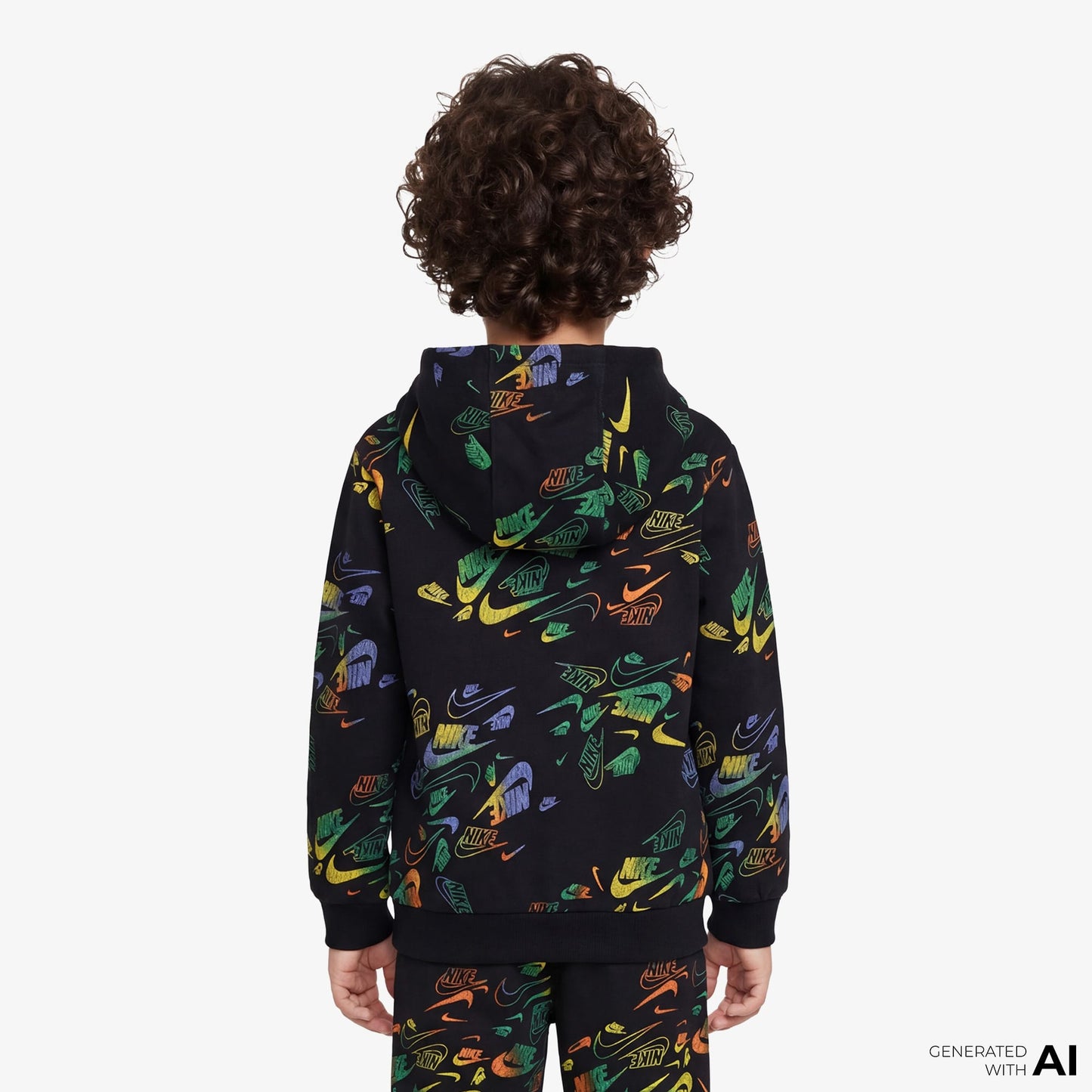 Nike Sportswear Reveal Çocuk Siyah Sweatshirt