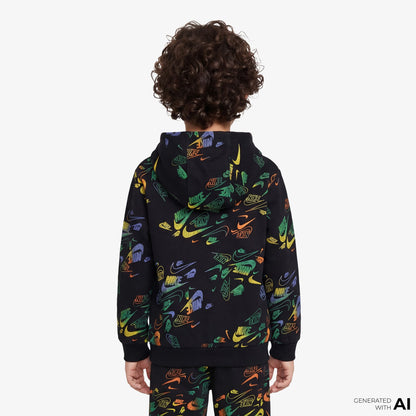 Nike Sportswear Reveal Çocuk Siyah Sweatshirt