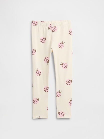 Kırık Beyaz Babygap Pull-on Stretch Jersey Taytları