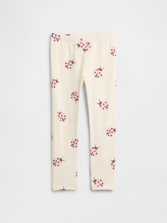 Kırık Beyaz Babygap Pull-on Stretch Jersey Taytları