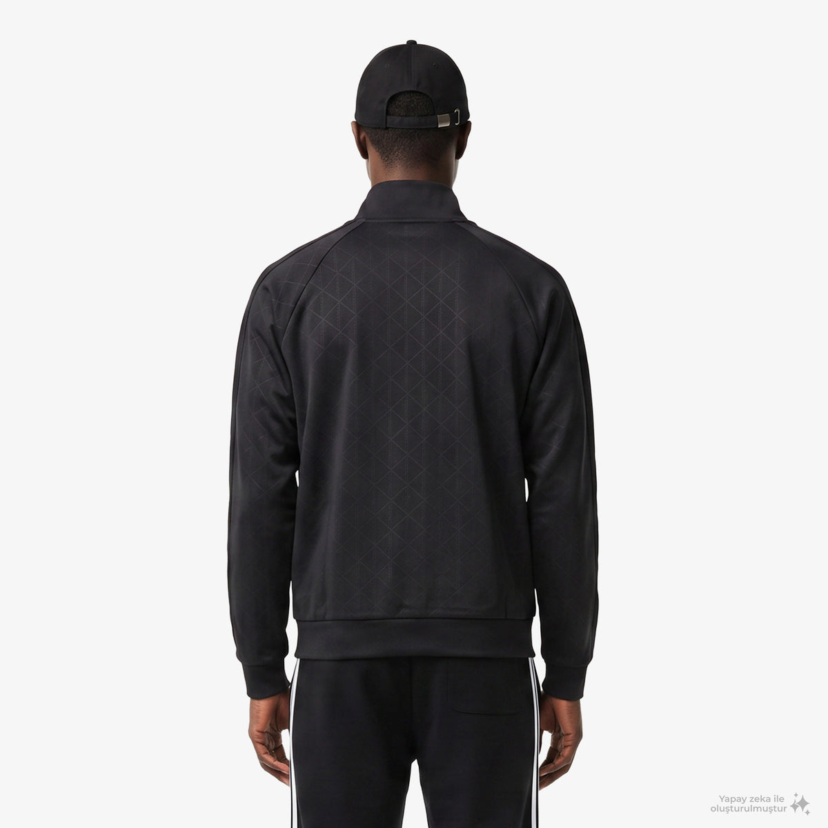 Lacoste Regular Fit Erkek Siyah Sweatshirt