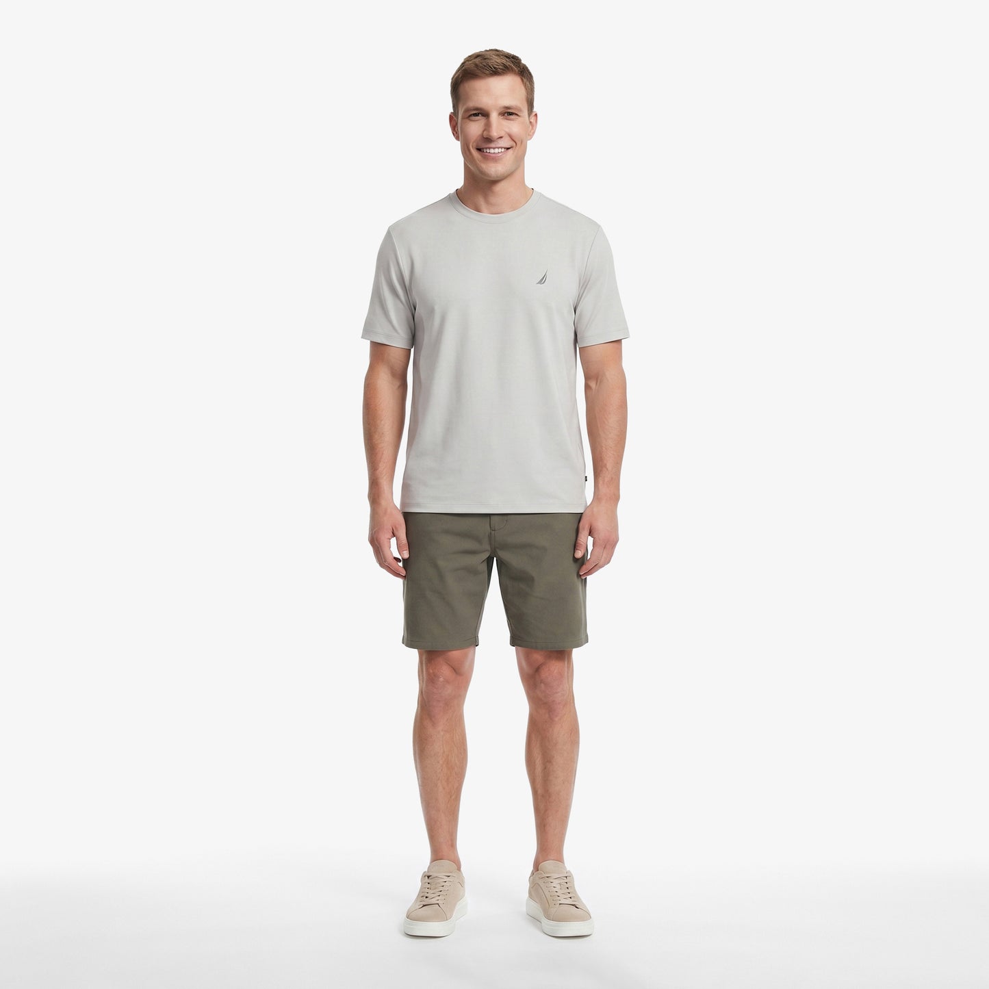Nautica Regular Fit Erkek Gri T-shirt