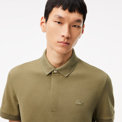 Lacoste Paris erkek Regular Fit Haki Polo