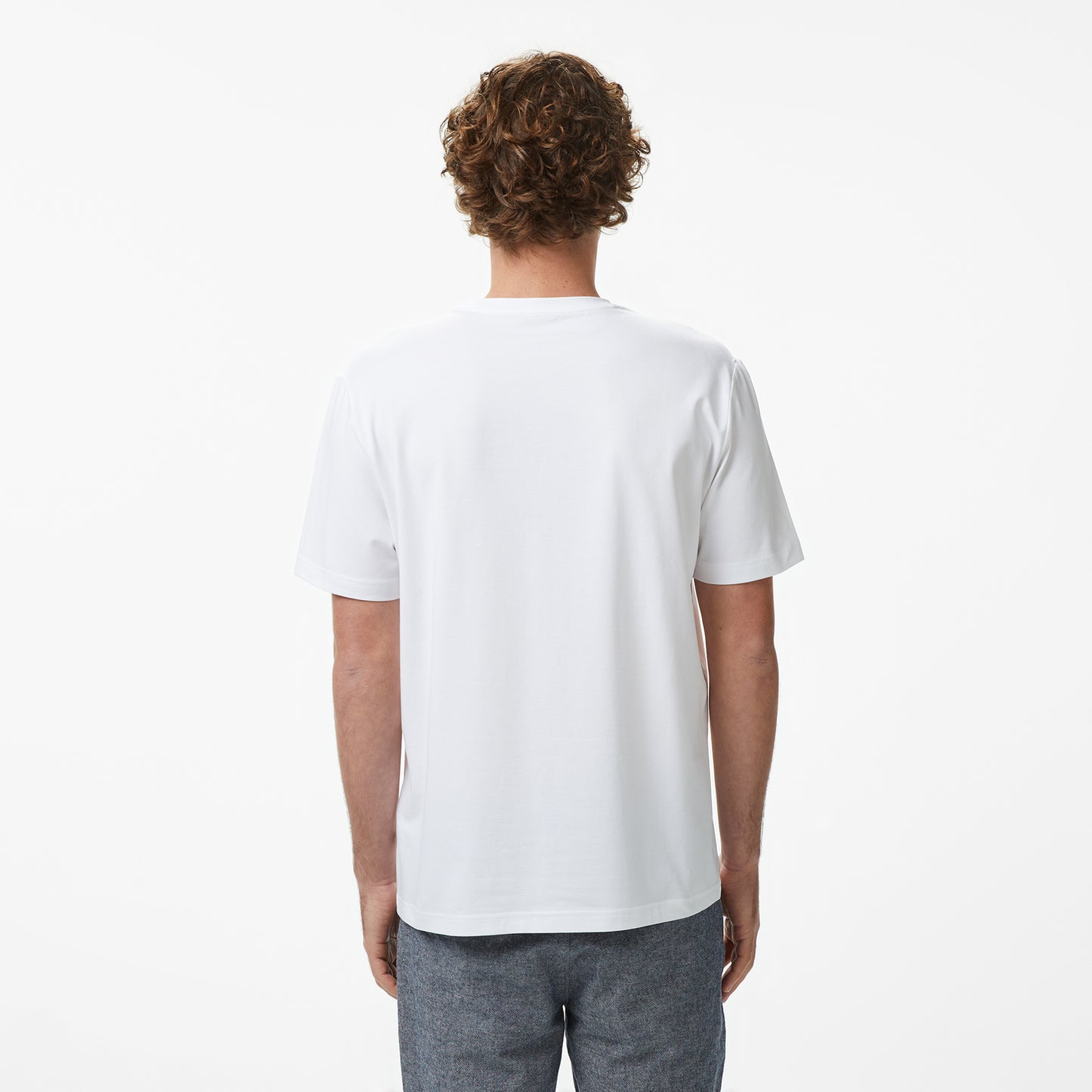 Nautica Erkek Beyaz Regular Fit T-shirt