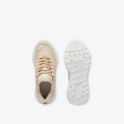 Lacoste L003 Evo Kadın Bej/beyaz Sneaker