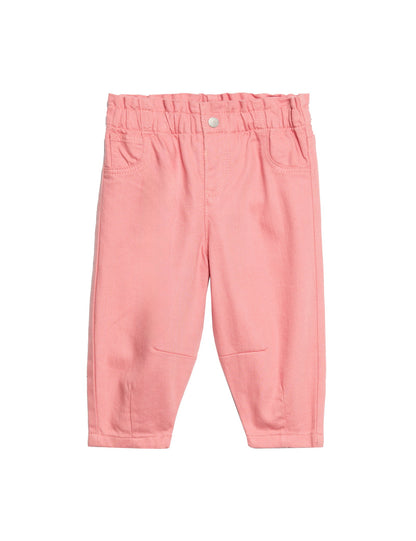 Pamuklu Paperbag Jeans