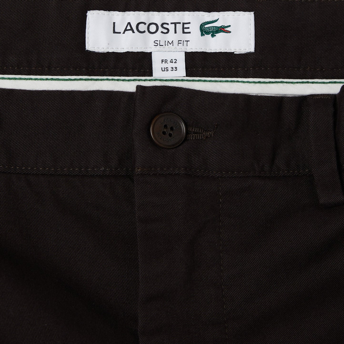 Lacoste Slim Fit Erkek Kahverengi Şort