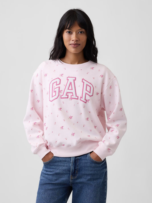Açık Pembe Gap Logo Sweatshirt