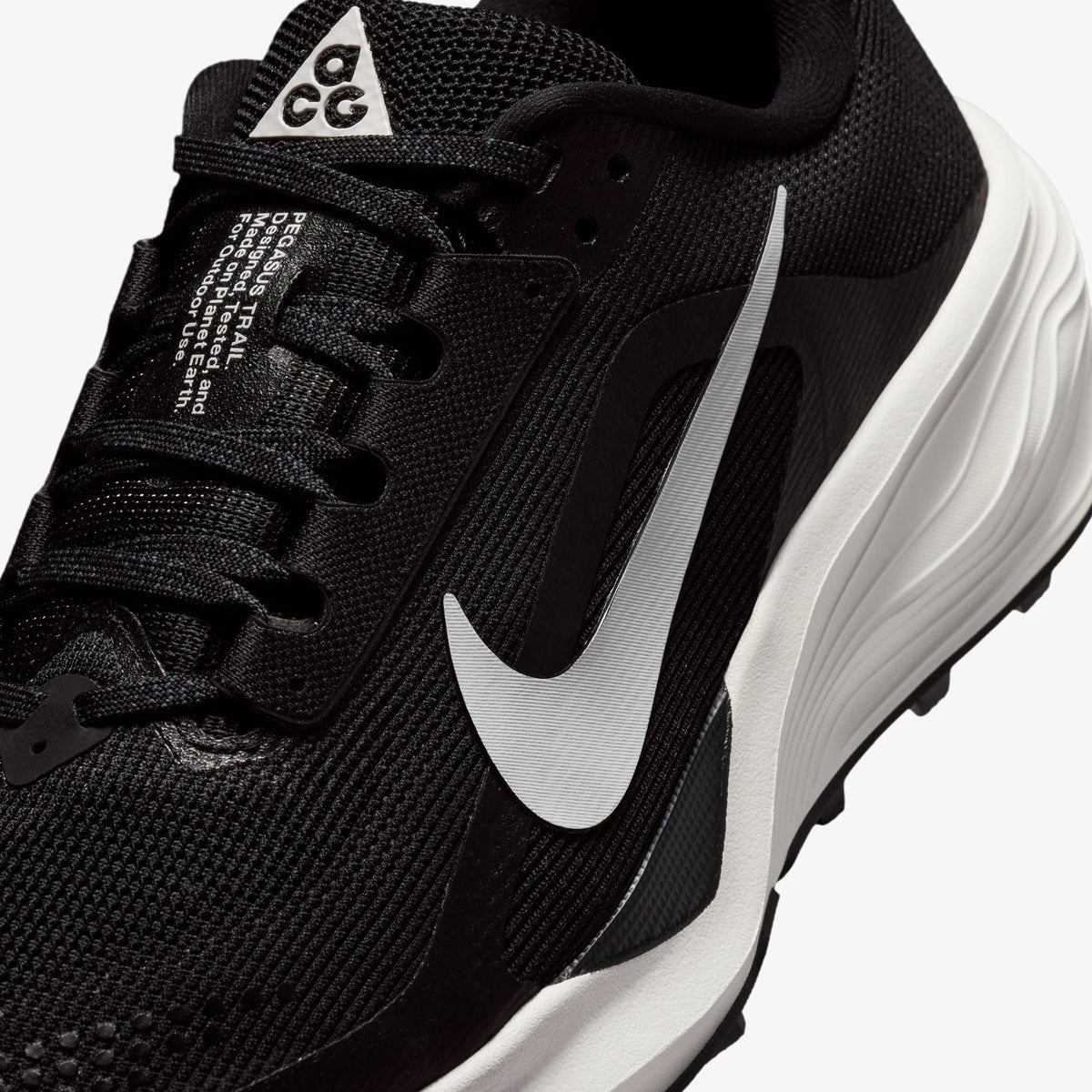 Nike Acg Pegasus Trail Kadın Siyah Koşu Ayakkabısı